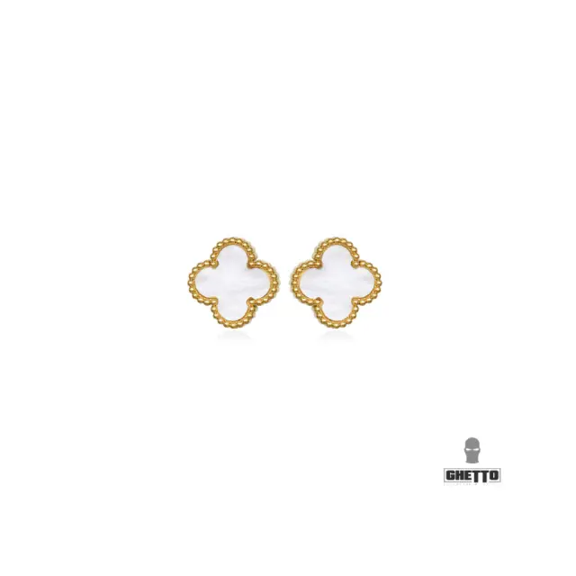 Ghetto Famous Lady Earrings Stainless Steel For Women Gold