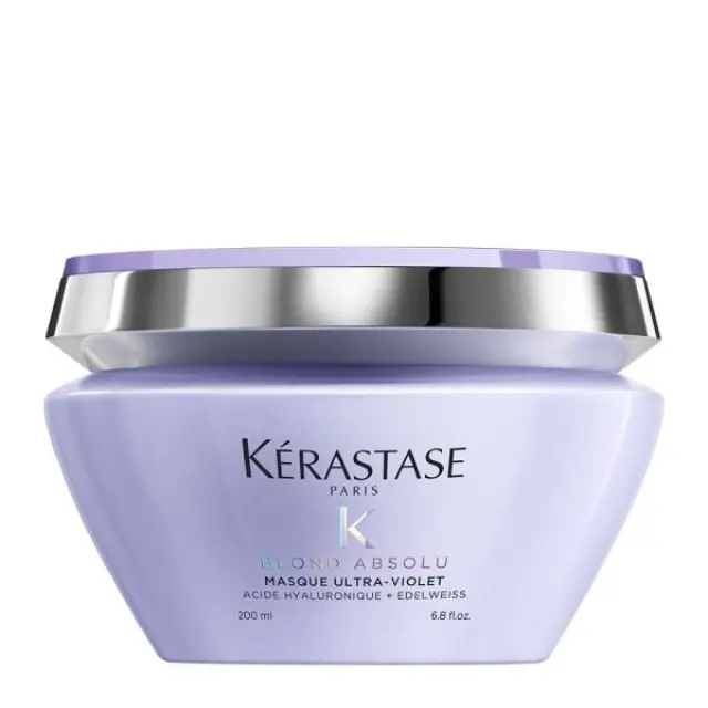 KERASTASE Blond Absolu Masque Ultra-Violet Μάσκα Με Μωβ Χρωστική Για Βαμμένα Ξανθά Μαλλιά 200ml