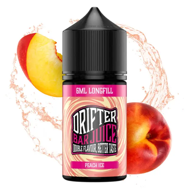Peach Ice 6ml (30ml) - Drifter Bar Juice Flavorshots