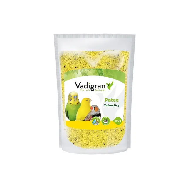 Vadigran Eggfood Patee Dry Yellow Ξηρό Αυγοτροφή Κίτρινη 500gr 3
