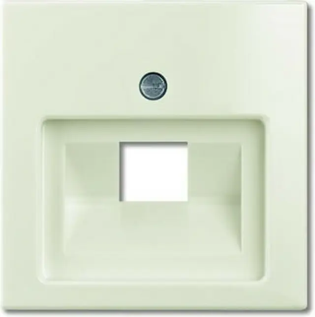 Central plate Basic 55 1×RJ cream 1803-92-507