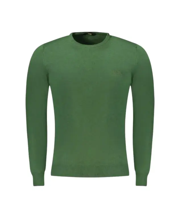 Cavalli Class - Ανδρικό Πουλόβερ Crewneck TXM60AMAC01-04000 Πράσινο 3