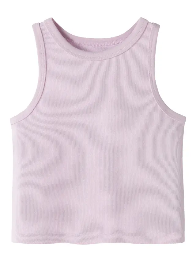 Name It Τοπ κοριτσίστικο πλεκτό Ροζ NKFNAKAL SL SHORT TOP NOOS - 13236672