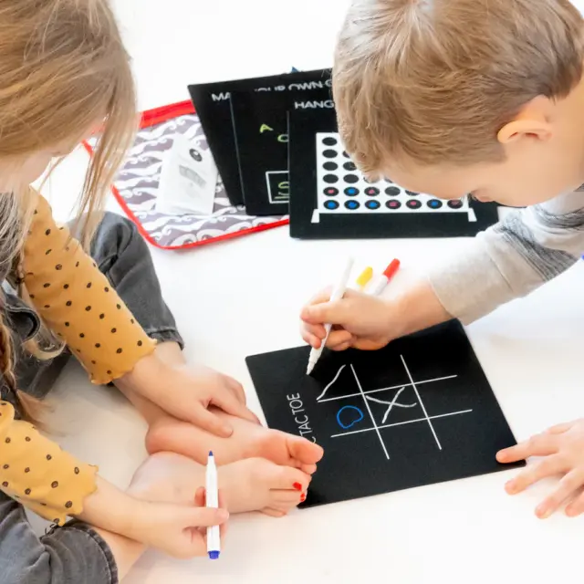 Μαυροπίνακες κιμωλίας σετ 5τμχ Montessori Jaq Jaq Bird 2
