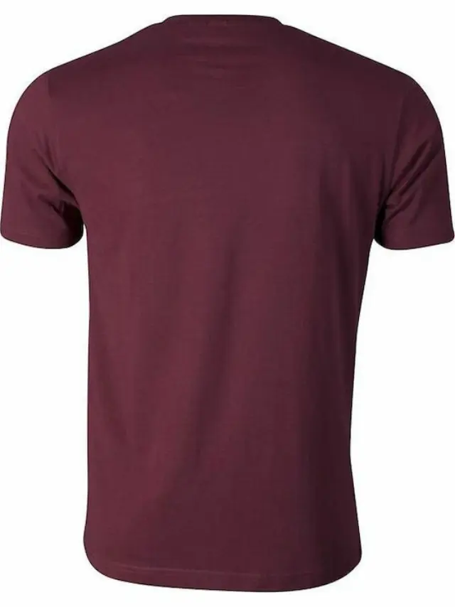 LONSDALE CLASSIC ΑΝΔΡΙΚΗ ΜΠΛΟΥΖΑ BORDEAUX 3