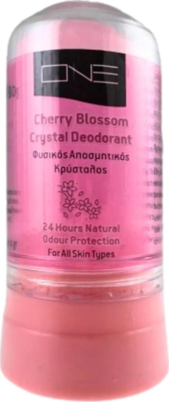 One Cherry Blossom Φυσικός Κρύσταλλος Αποσμητικό 80g