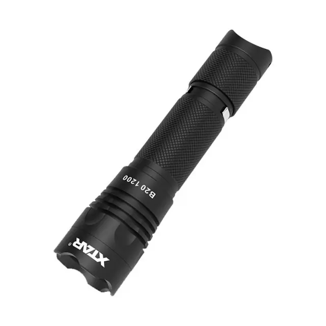 Σετ Επαναφορτιζόμενος Φακός Xtar B20 Sports 1200 Lumens IPX8 Απόσταση 240m με Μπαταρία 21700 4900mAh Αλουμινίου και Φορτιστή SC1 2