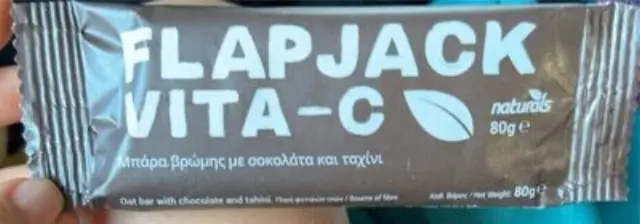 Naturals Flapjack VITA-C Σοκολάτα & Ταχίνι 80gr