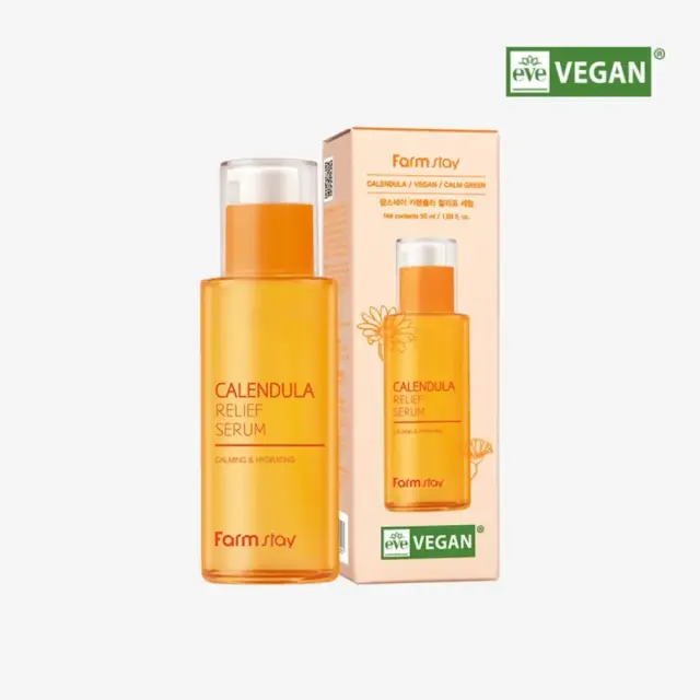 Farmstay Calendula Relief Serum Καταπραϋντικός Ορός με Καλέντουλα 50ml