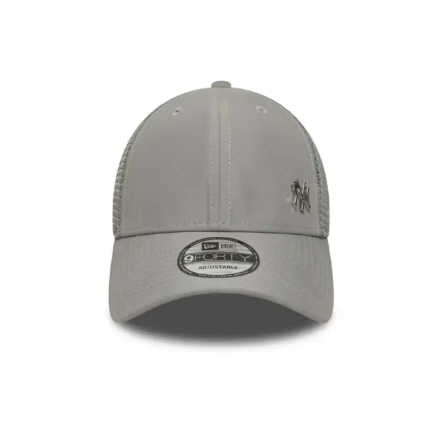 New Era Adult Flawless 9Forty MLB New York Yankees Trucker Cap Γκρι 60667658 (New Era) - One Size