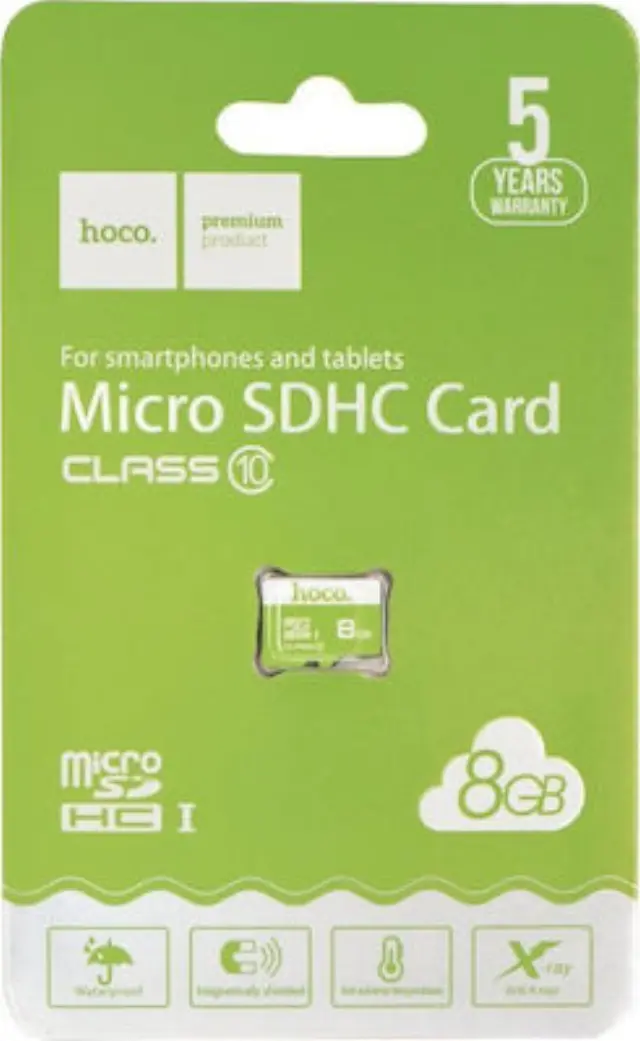 HOCO memory card microSD TF High Speed Memory 8GB Class 10