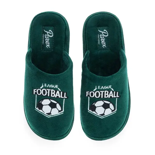 Parex Εφηβικές Παντόφλες Αγόρι Football League, Χρώμα Πράσινο
