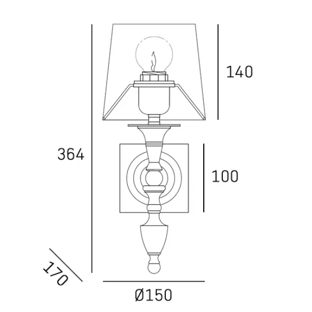 Sconce Austin W01149BK-WH μαύρο ματ με λευκό καπέλο – κομψό και αρμονικό φωτιστικό τοίχου 2