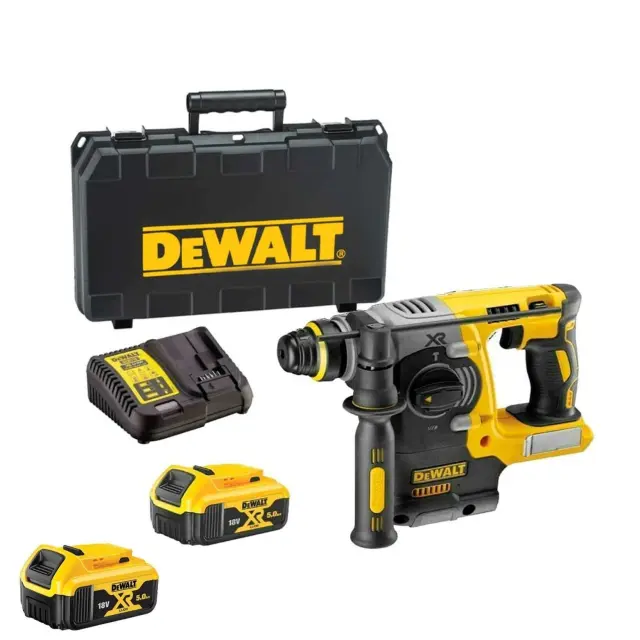 DeWalt DCH273P2 - Κρουστικό Σκαπτικό Μπαταρίας 18V με SDS Plus σε Βαλίτσα Μεταφοράς με Φορτιστή και 2 Μπαταρίες 5.0Ah (2x5.0Ah)