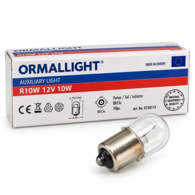 Λάμπα Φουντούκι με Κάλυκα R10W 12V Ormalight