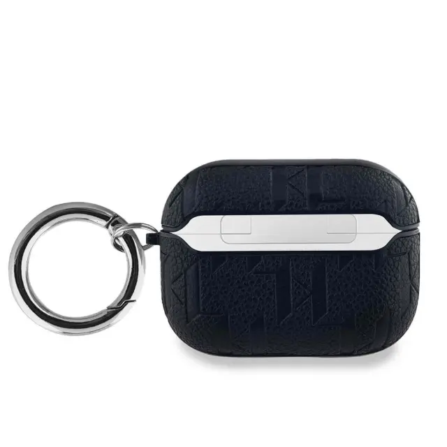 Karl Lagerfeld® PU Embossed Karl Head Θήκη για AirPods Pro 1/2- Black 2