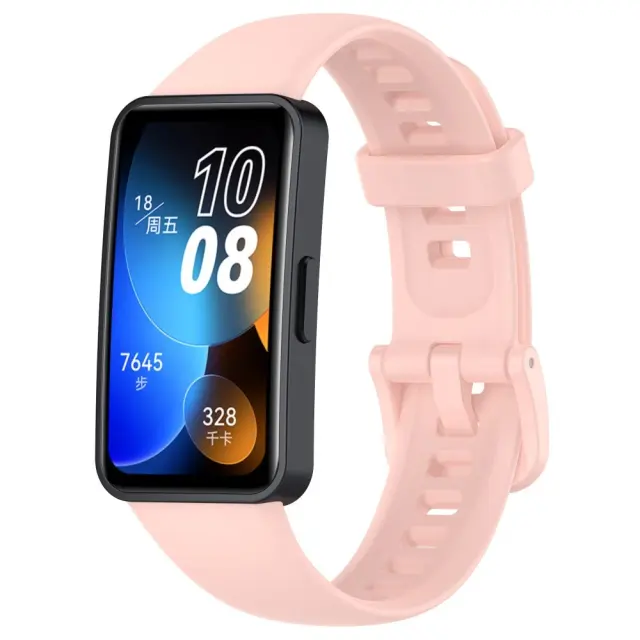 Λουράκι Σιλικόνης για Huawei Band 8/9/10 -Pink OEM