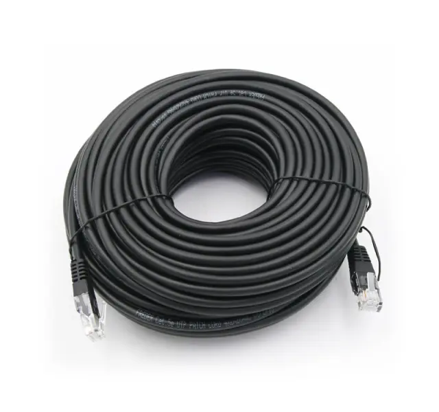 ΚΑΛΩΔΙΟ UTP Cat5e ΧΑΛΚΟΥ(CU) 4x2x7*0.16mm 30m PRO ΜΑΥΡΟ