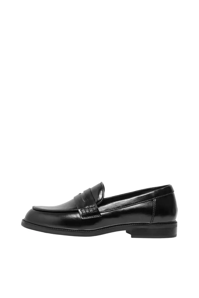 Only Onllux-1 Loafers από Συνθετικό Δέρμα Noos Μαύρο - 37