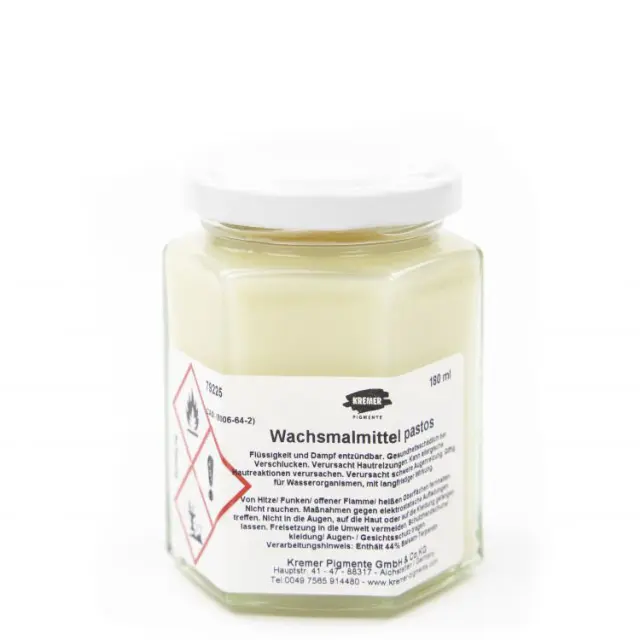 Kremer Wax Medium Κεριού για Ζωγραφική με Λάδια - 180ml