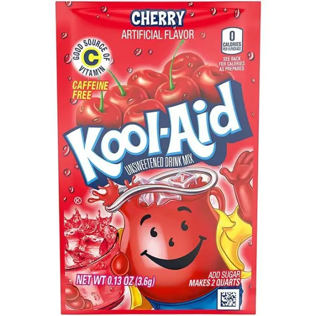 Kraft Kool-Aid Drink Mix Powder Cherry 3.6gr