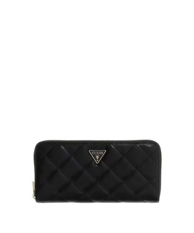 Guess - Γυναικείο Πορτοφόλι Juliet SLG SWQG2456146-BLA Μαύρο