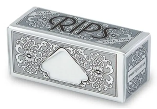 RIPS Black Rolls Ρολό Μαύρο Xtra Thin Slim - 5 Μέτρα