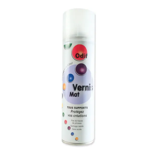 Σπρέι Βερνίκι MAT 250ml ODIF