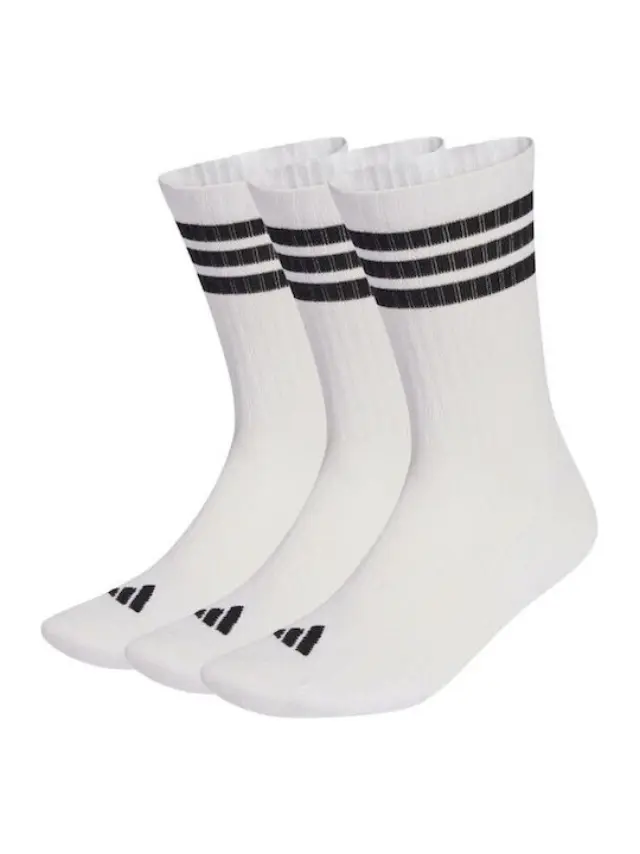 adidas Cushioned Αθλητικές Κάλτσες Μαύρες 3 Ζεύγη (JZ0532)