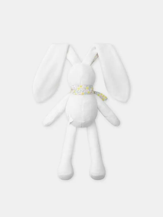 Βρεφικό Λούτρινο Παιχνίδι Cute Ears ΛΕΥΚΟ - One Size 3