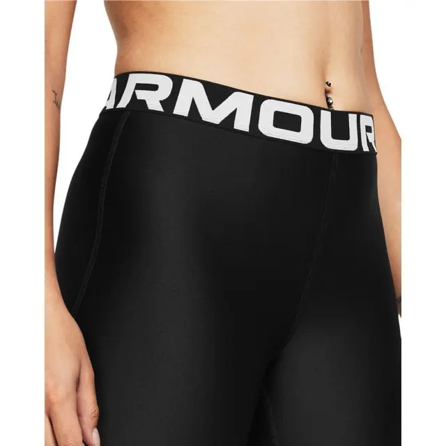 Under Armour Women's HeatGear Authentics 8inch Short Μαύρο 1383627-001 (Under Armour) - XSmall 3