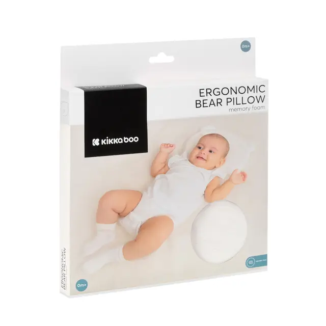 Εργονομικό μαξιλάρι Kikka Boo ergonomic pillow Bear Airknit Grey 31106010138 2