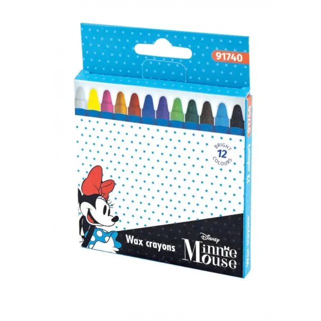 Κηρομπογιές Spree 12 χρωμάτων Minnie / SPL-91740 (Spree)