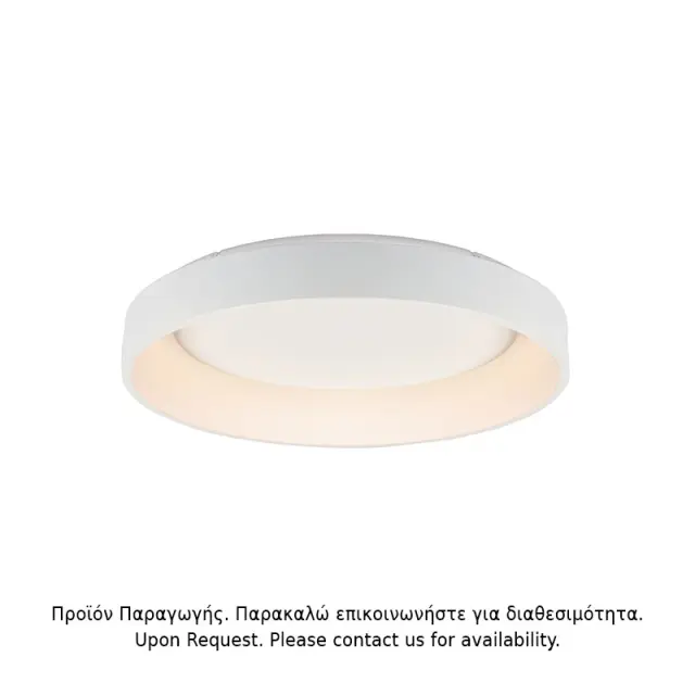 ΟΡΟΦΗΣ Φ/Σ LED 73W CCT 5450LM ΛΕΥΚΟ ΜΕΤΑΛΛΙΚΟ D78XH14CM APOLLO / BR81LEDC78WHCCT 2