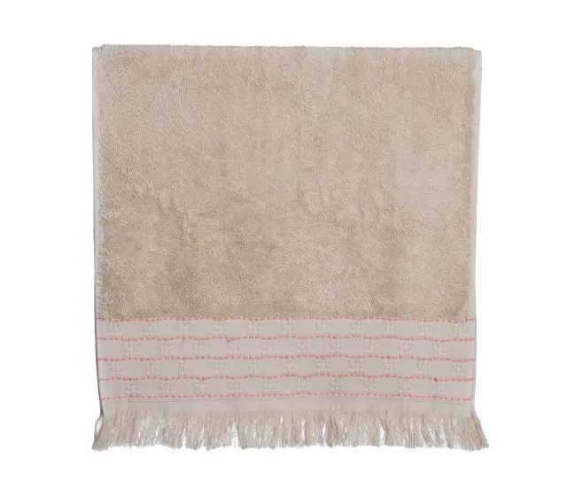 Nef-Nef Homeware Πετσέτα Σώματος Quantro 70x140 Beige