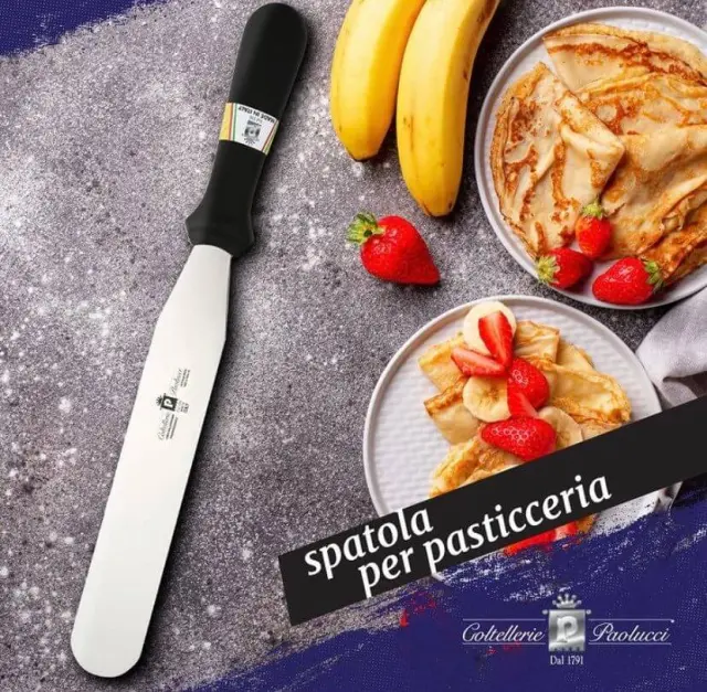Σπάτουλα Ζαχαροπλαστικής Inox paolucci coltellerie Ιταλίας 725/14 14cm 2