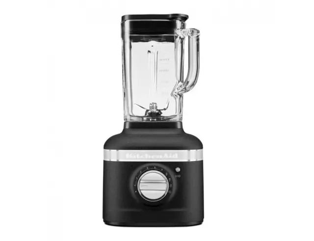 Μπλέντερ KitchenAid Artisan K400 5KSB4026EBK με ισχύ 1200W, χωρητικότητα 1.4L, 5 ταχύτητες και λειτουργία Pulse - Cast Iron Black5KSB4026EBK