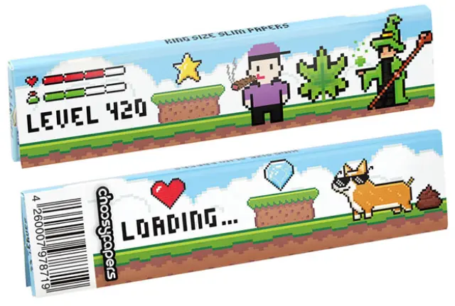 Choosypapers Χαρτάκια King Size Slim 32φ. - Level 420