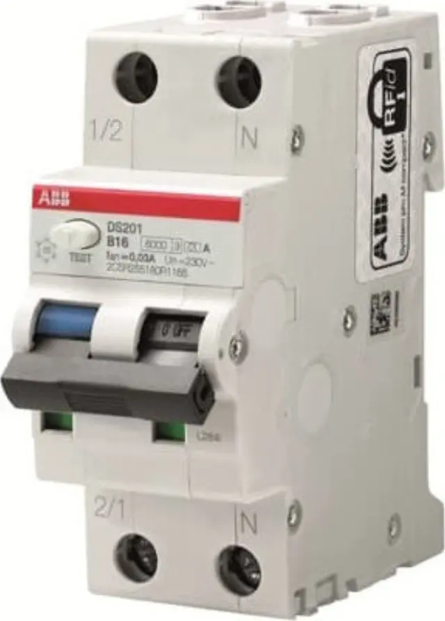 DS201 C10 AC30 Residual Current Circuit Breaker with Overcurrent Protection