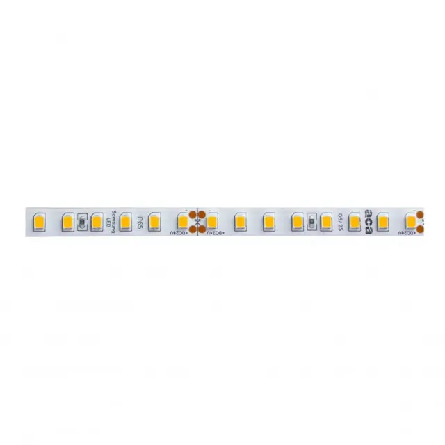 Aca Light ΛΩΡΙΔΑ LED SMD SAMSUNG 24V DC 5M 7.7W/M 1280LM/M IP65 HEAT SHRINK 3000K Ra80 5YRS 8mm