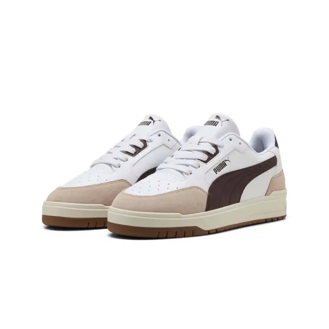 Puma Men's Shuffle Downtown OG Άσπρο - Καφέ 403840-09 (Puma) 3