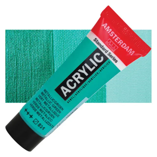 Ακρυλικό Talens Amsterdam 836 Metallic Green - 20ml