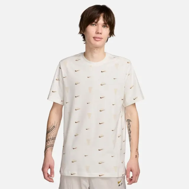 Nike Sportswear T-Shirt (FQ8036-133) - Μπέζ - S
