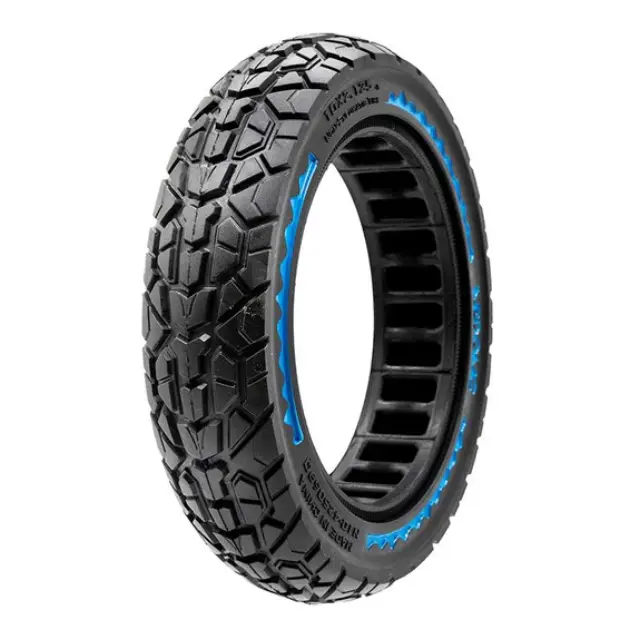eWheel (NEDONG) ΕΛΑΣΤΙΚΟ SOLID (ΣΥΜΠΑΓΕΣ) 10X2.125-6.5 ΓΙΑ ΗΛΕΚΤΡΙΚΑ ΠΑΤΙΝΙΑ BLACK/BLUE EWM864