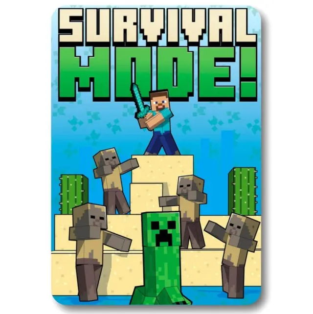 Κουβερτάκι Minecraft Fleece blanket - Survival fashion MNC24-4353