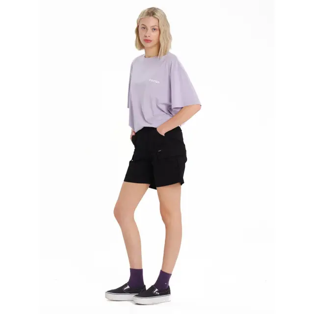 Emerson Women's S/S Oversized T-Shirt (261.EW33.64-Levender Blue) - Μώβ 2