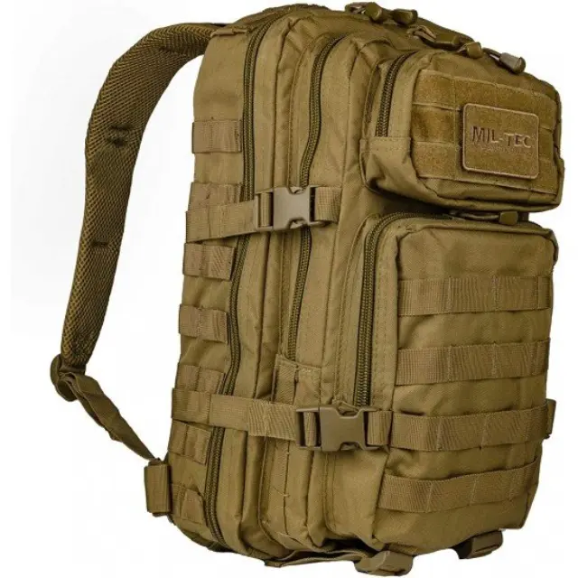 Mil-Tec US Assault Backpack Large Coyote -Σακίδιο Πλάτης 36 Λίτρων Καφέ