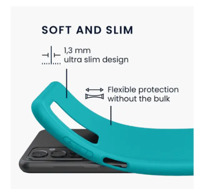KW Θήκη Slim TPU Σιλικόνης για Samsung Galaxy M23 - Teal Matte 3