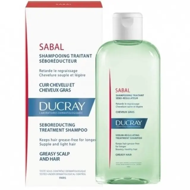 Ducray Sabal Σαμπουάν Αγωγής για Λιπαρά Μαλλιά 200ml