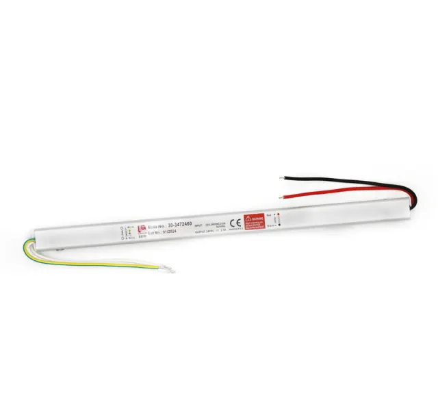 ΤΡΟΦΟΔΟΤΙΚΟ ΣΤΕΝΟ ΓΙΑ ΤΑΙΝΙΕΣ LED 230V/24VDC 60W IP20